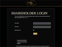 Tablet Screenshot of lhvcshareholder.com